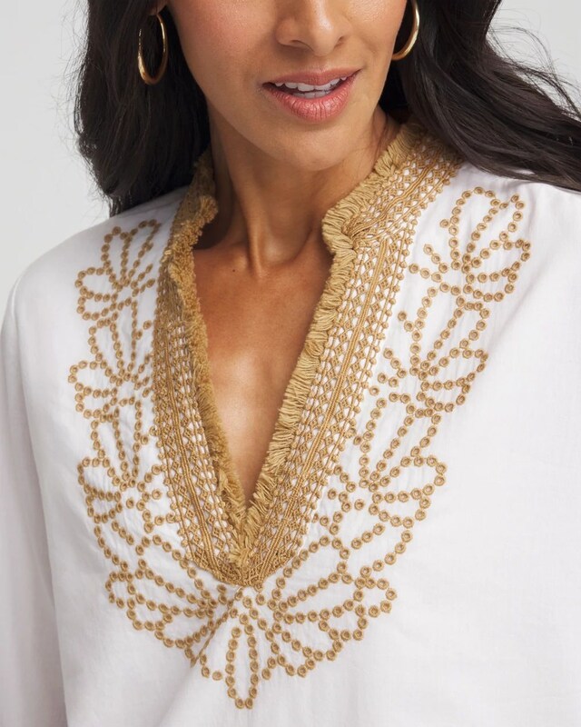 Embroidered Kurta Dress - image 4